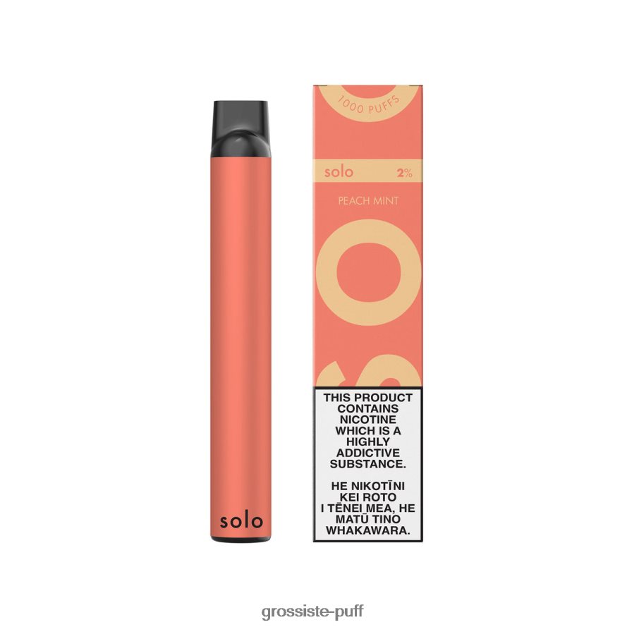 Solo Disposable Vape Peach Mint V40FZJ6