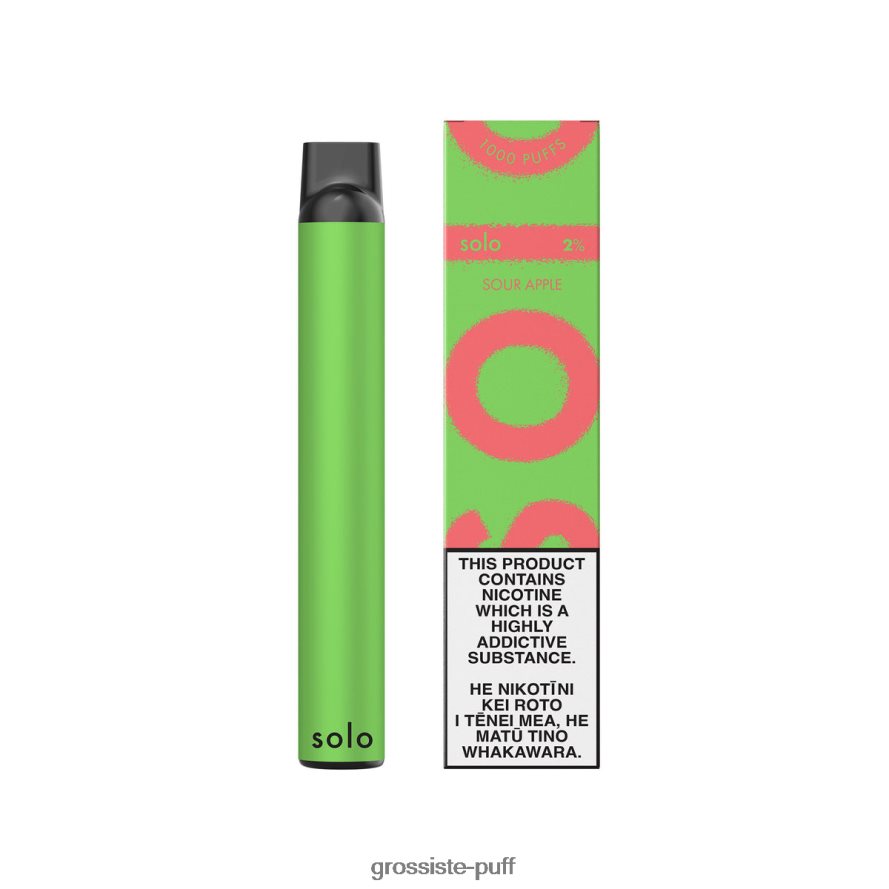 Solo Disposable Vape Sour Apple V40FZJ5