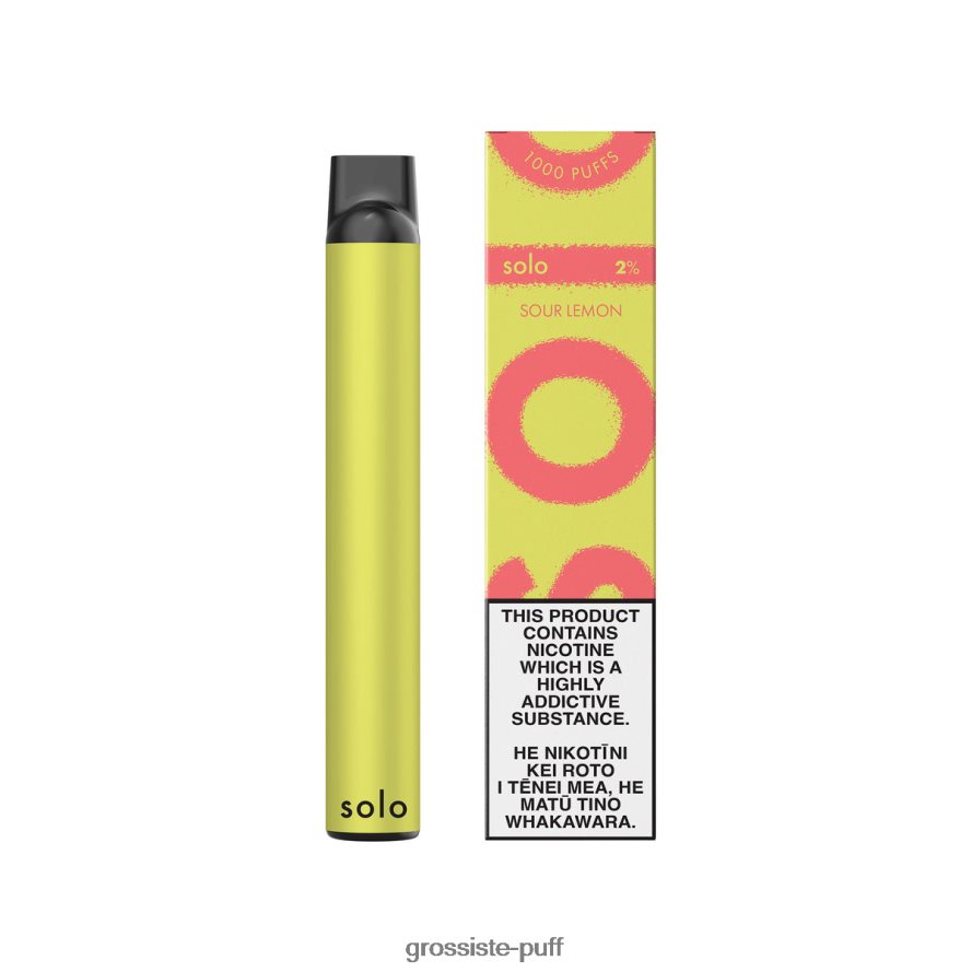 Solo Disposable Vape Sour Lemon V40FZJ12