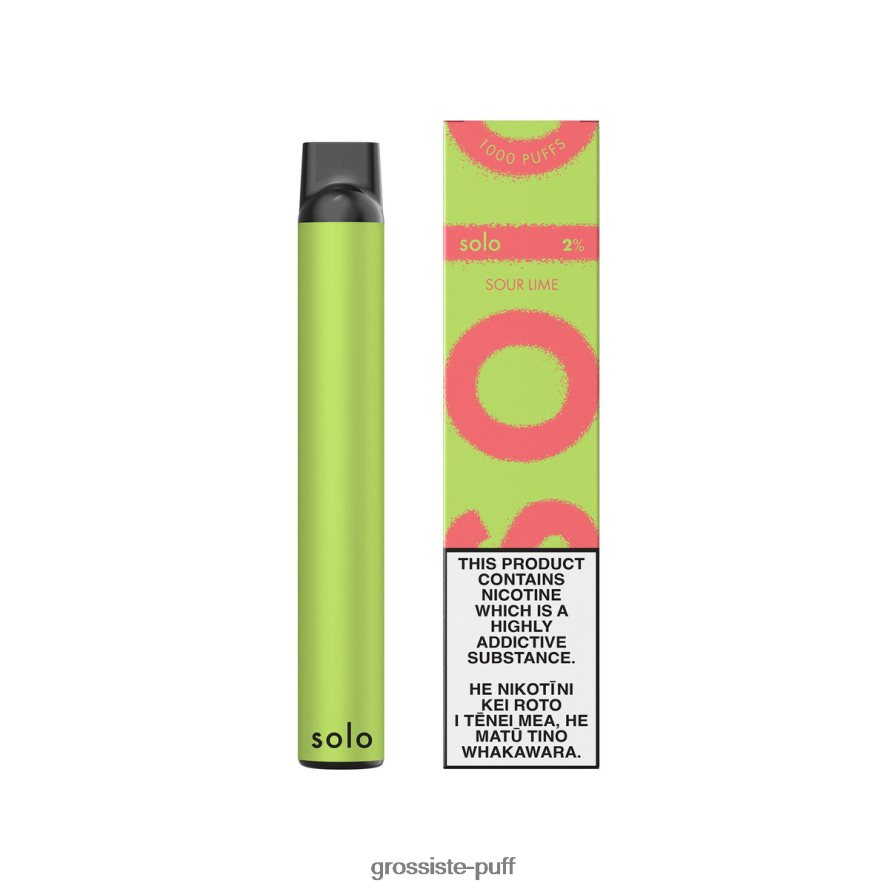 Solo Disposable Vape Sour Lime V40FZJ18