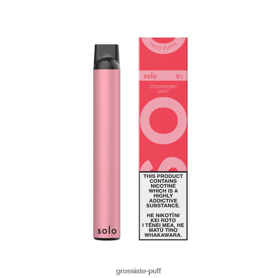 Solo Disposable Vape Strawberry Mint V40FZJ4