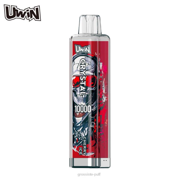 UWIN CRYSTAL 10000 DISPOSABLE VAPE Cherry Ice 24ZT6