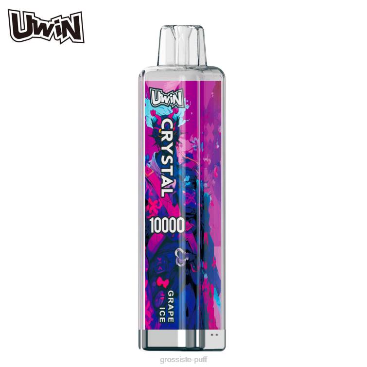 UWIN CRYSTAL 10000 DISPOSABLE VAPE Grape Ice 24ZT2