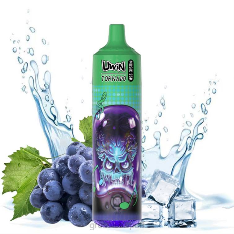 UWIN CRYSTAL 35K DISPOSABLE VAPE Grape Ice 24ZT17
