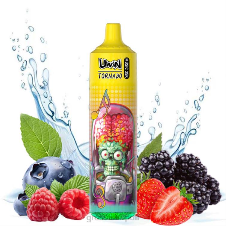 UWIN CRYSTAL 35K DISPOSABLE VAPE Mixed Berries 24ZT29