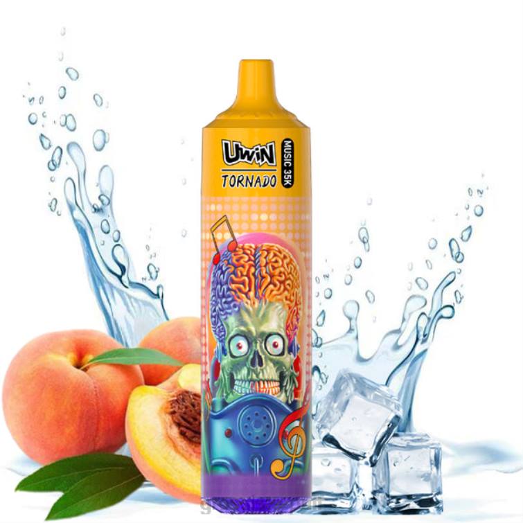 UWIN CRYSTAL 35K DISPOSABLE VAPE Summer Peach Ice 24ZT31