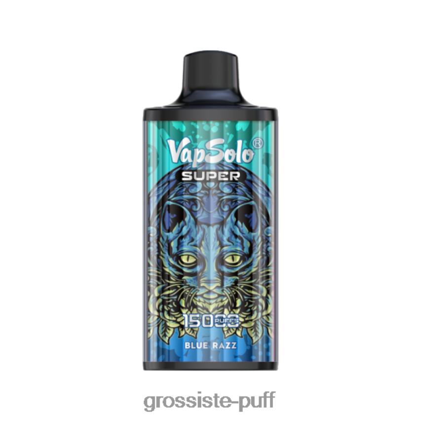 Vapsolo SUPER Disposable Vape Blue Razz Z06422108 Vapsolo SUPER Disposable Vape Blue Razz Z06422108