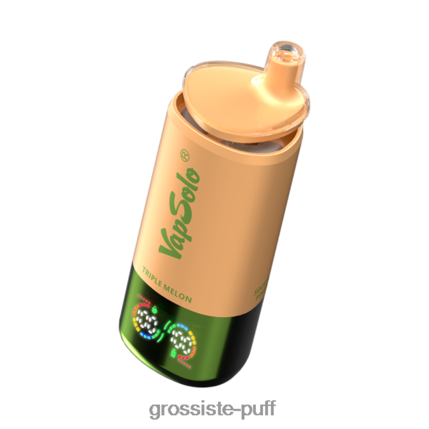 VapSolo Triple 30000 Puffs Strawberry Raspberry & Triple Melon & Sour Mango Pineapple 4H0LP26