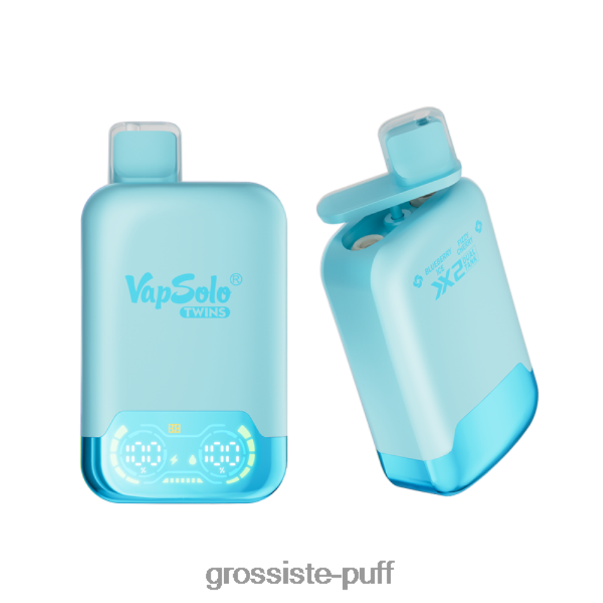 Vapsolo TWINS Disposable Vape Blueberry Ice & Fizzy Cherry Z06422121 Vapsolo TWINS Disposable Vape Blueberry Ice & Fizzy Cherry Z06422121