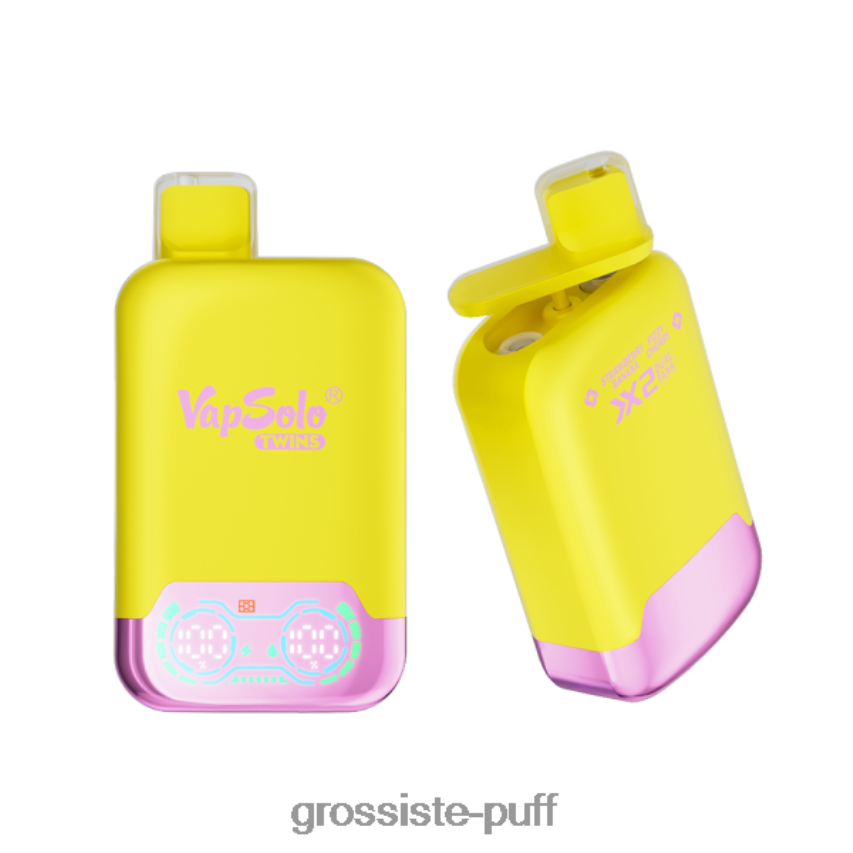 Vapsolo TWINS Disposable Vape Strawberry Banana & Fizzy Cherry Z06422126
