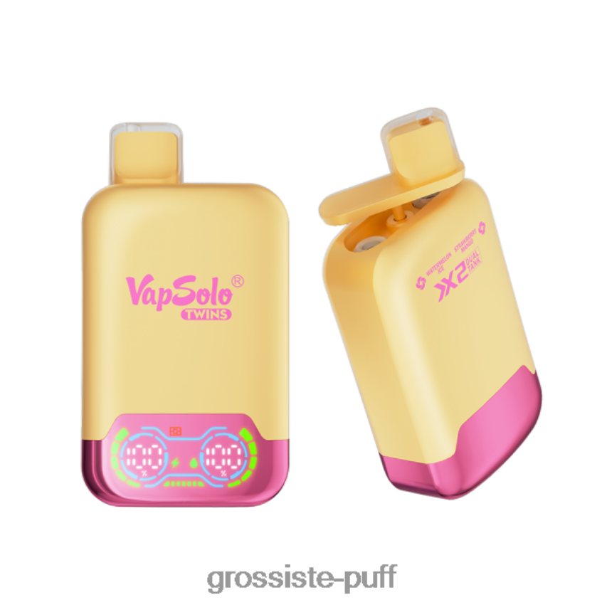 Vapsolo TWINS Disposable Vape Watermelon Ice & Strawberry Mango Z06422129 Vapsolo TWINS Disposable Vape Watermelon Ice & Strawberry Mango Z06422129