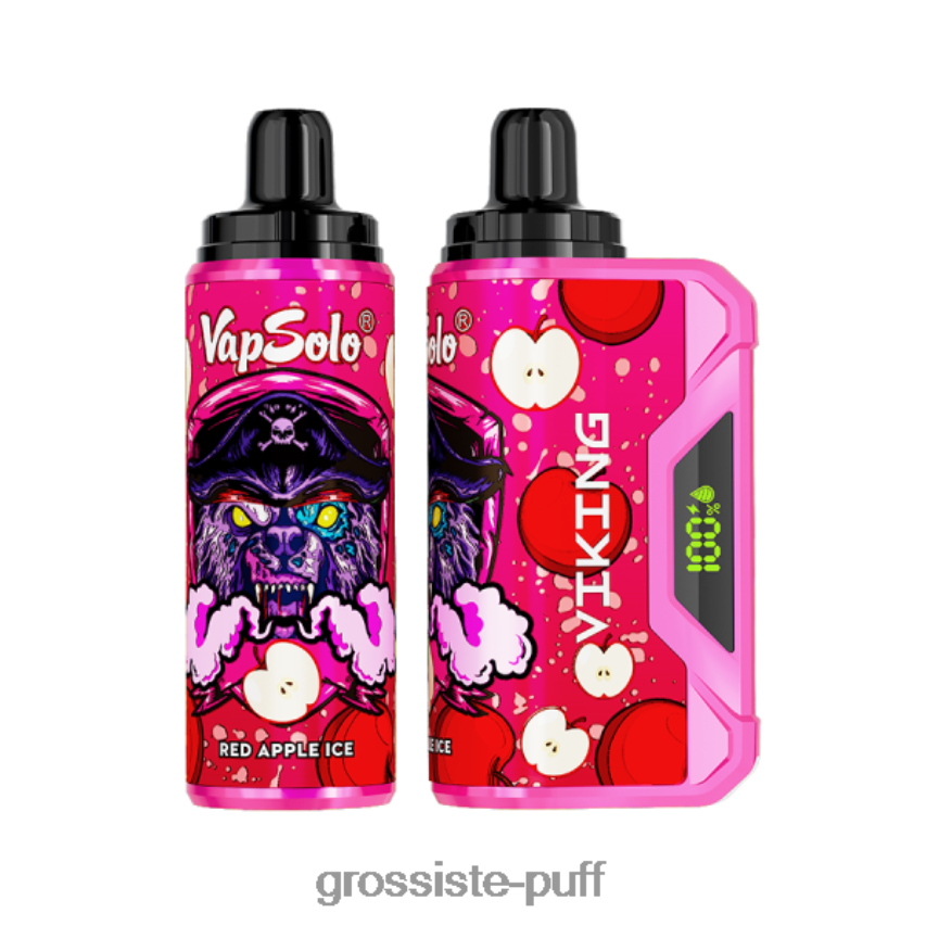 Vapsolo VIKING Disposable Vape Red Apple Ice Z06422136