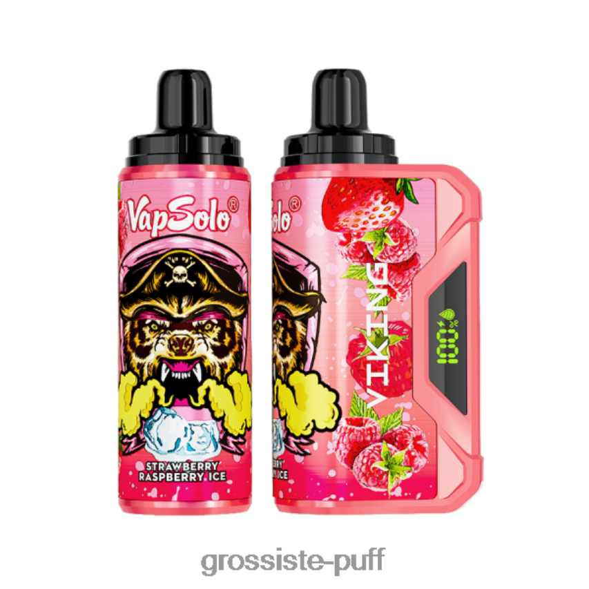 Vapsolo VIKING Disposable Vape Strawberry Raspberry Ice Z06422139