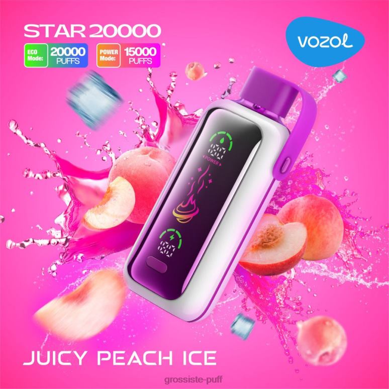 VOZOL STAR 20000 JUICY PEACH ICE R8T8010