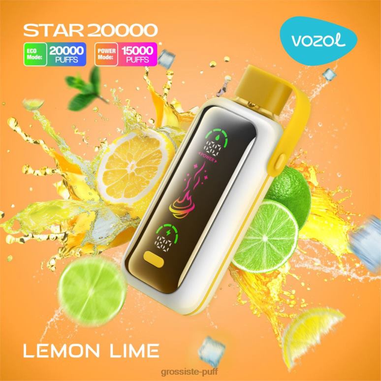 VOZOL STAR 20000 LEMON LIME R8T8011