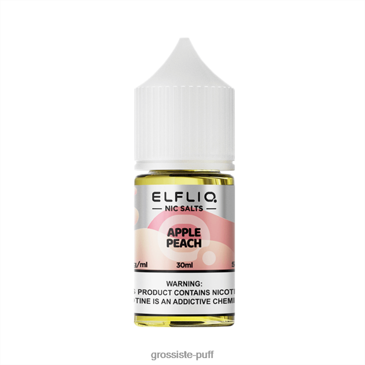 ELFLIQ nic salt 30ml APPLE PEACH 4P4F027