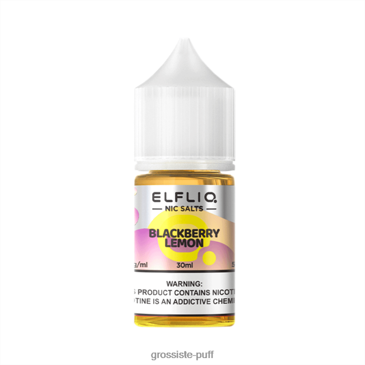 ELFLIQ nic salt 30ml BLACKBERRY LEMON 4P4F028