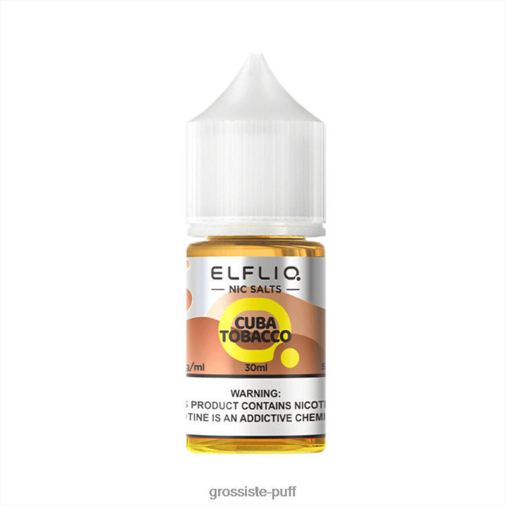 ELFLIQ nic salt 30ml CUBA TOBACCO 4P4F0216