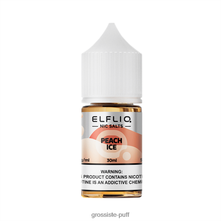 ELFLIQ nic salt 30ml PEACH ICE 4P4F0222