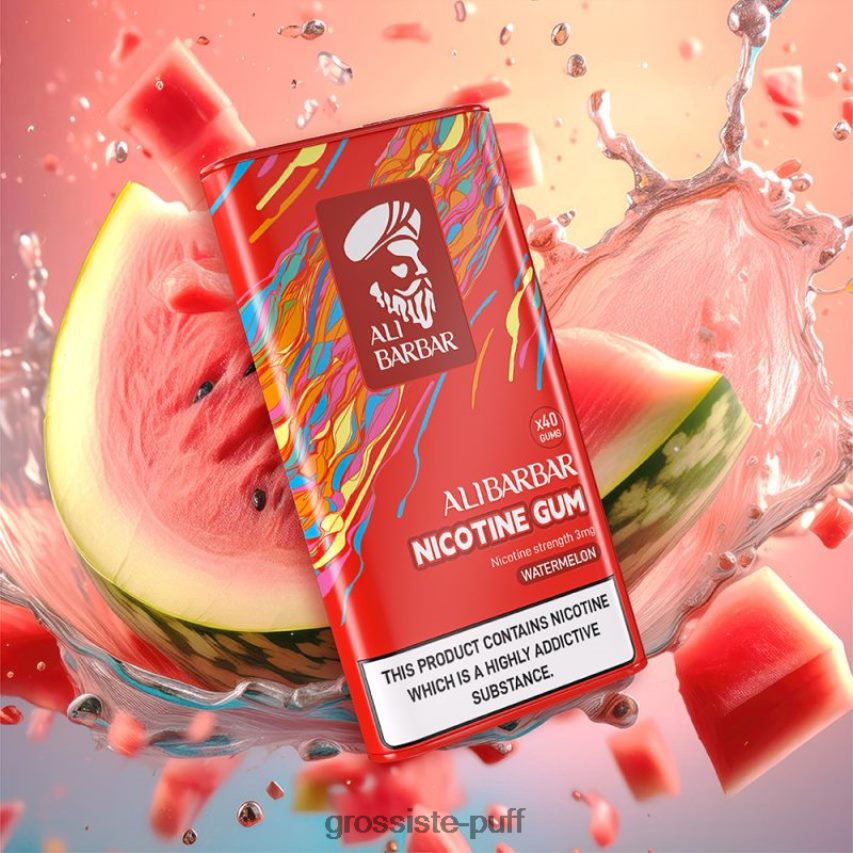 Alibarbar Nicotine Gum Watermelon Z0642285 Alibarbar Nicotine Gum Watermelon Z0642285