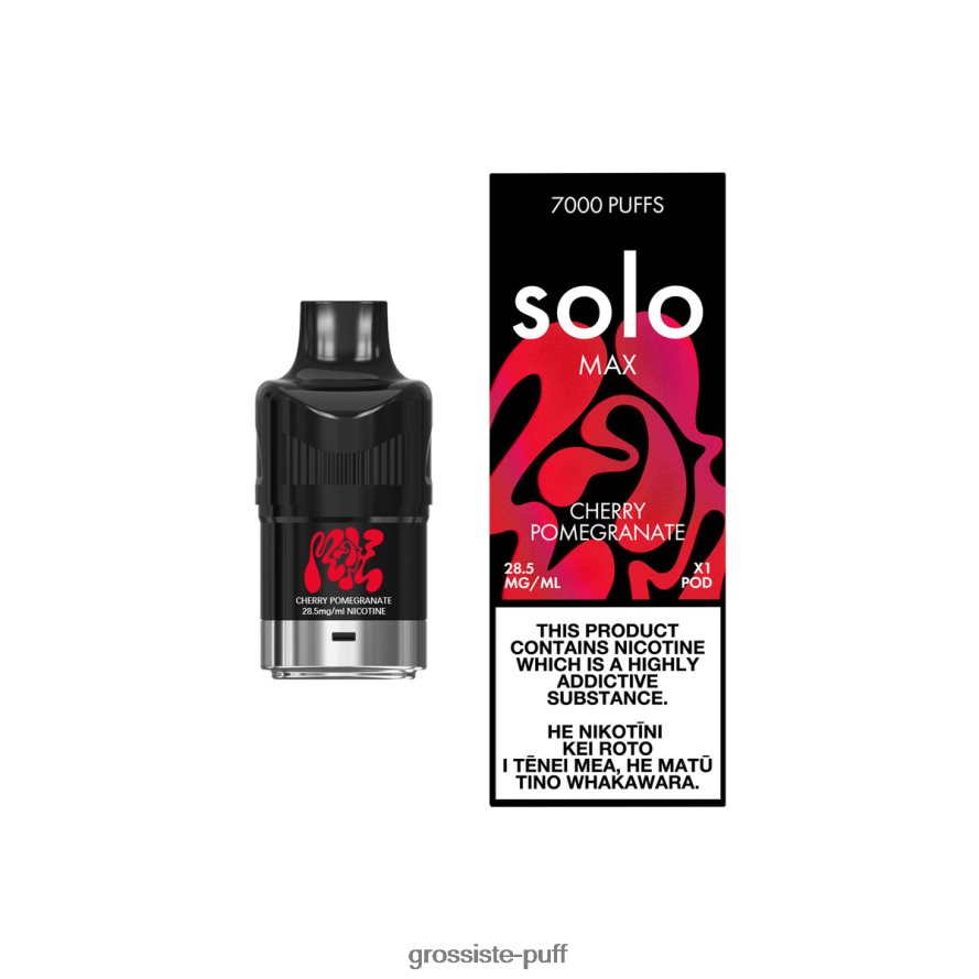 Solo Max Pod Cherry Pomegranate V40FZJ83 Solo Max Pod Cherry Pomegranate V40FZJ83
