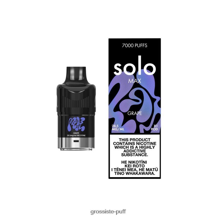 Solo Max Pod Grape V40FZJ78