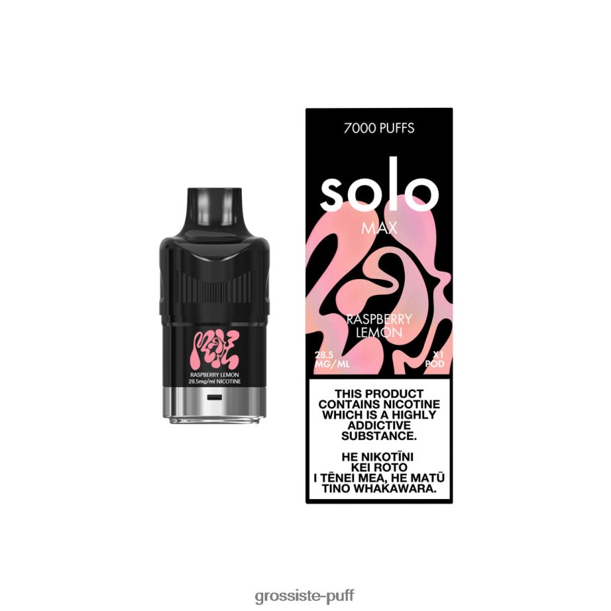 Solo Max Pod Raspberry Lemon V40FZJ76