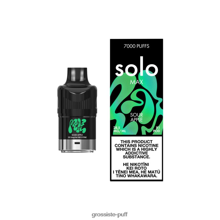 Solo Max Pod Sour Apple V40FZJ80