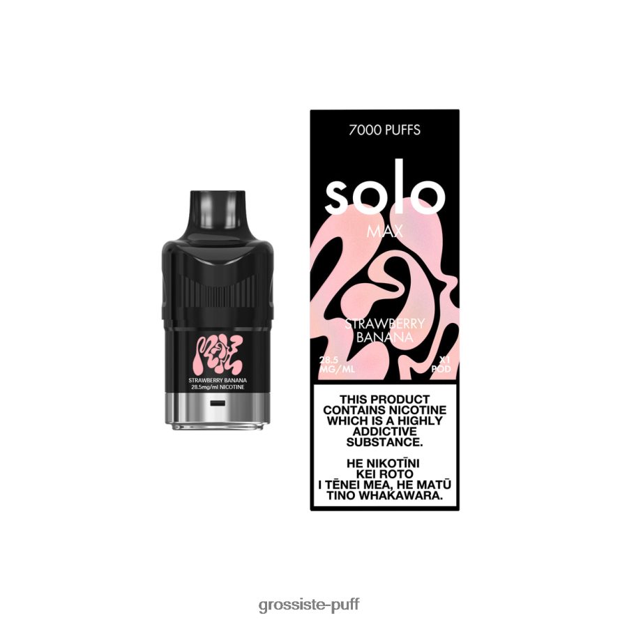 Solo Max Pod Strawberry Banana V40FZJ77