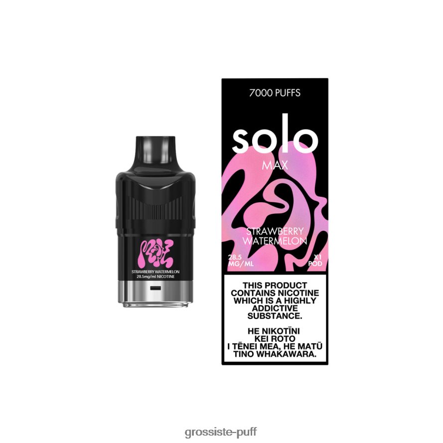 Solo Max Pod Strawberry Watermelon V40FZJ88