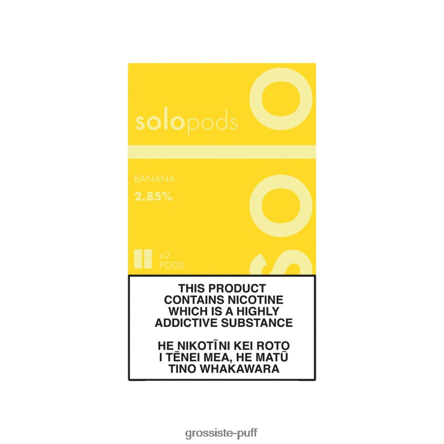 Solo Replacement Pod 2-Pack Banana V40FZJ64