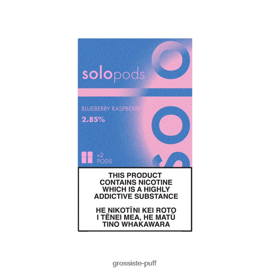 Solo Replacement Pod 2-Pack Blueberry Raspberry V40FZJ53
