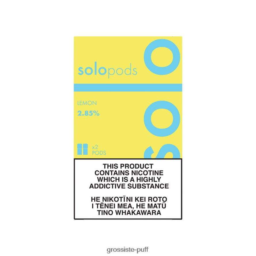 Solo Replacement Pod 2-Pack Lemon V40FZJ55