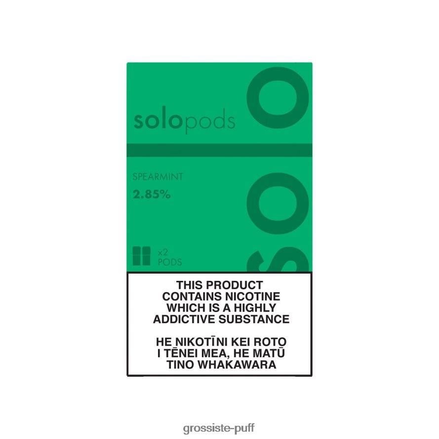 Solo Replacement Pod 2-Pack Spearmint V40FZJ62