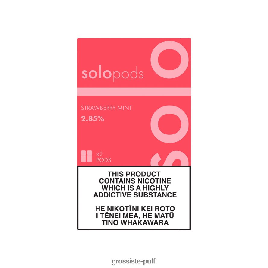 Solo Replacement Pod 2-Pack Strawberry Mint V40FZJ60 Solo Replacement Pod 2-Pack Strawberry Mint V40FZJ60