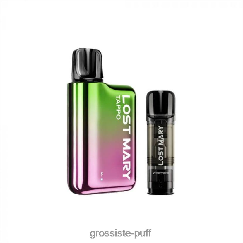 LOST MARY Tappo Pod Vape Kit Green Pink X Watermelon 0FPL40437 LOST MARY Tappo Pod Vape Kit Green Pink X Watermelon 0FPL40437