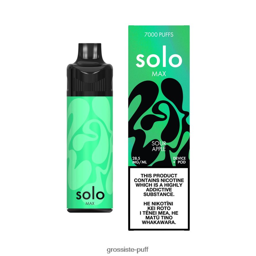 Solo Max Pod Kit Sour Apple V40FZJ70