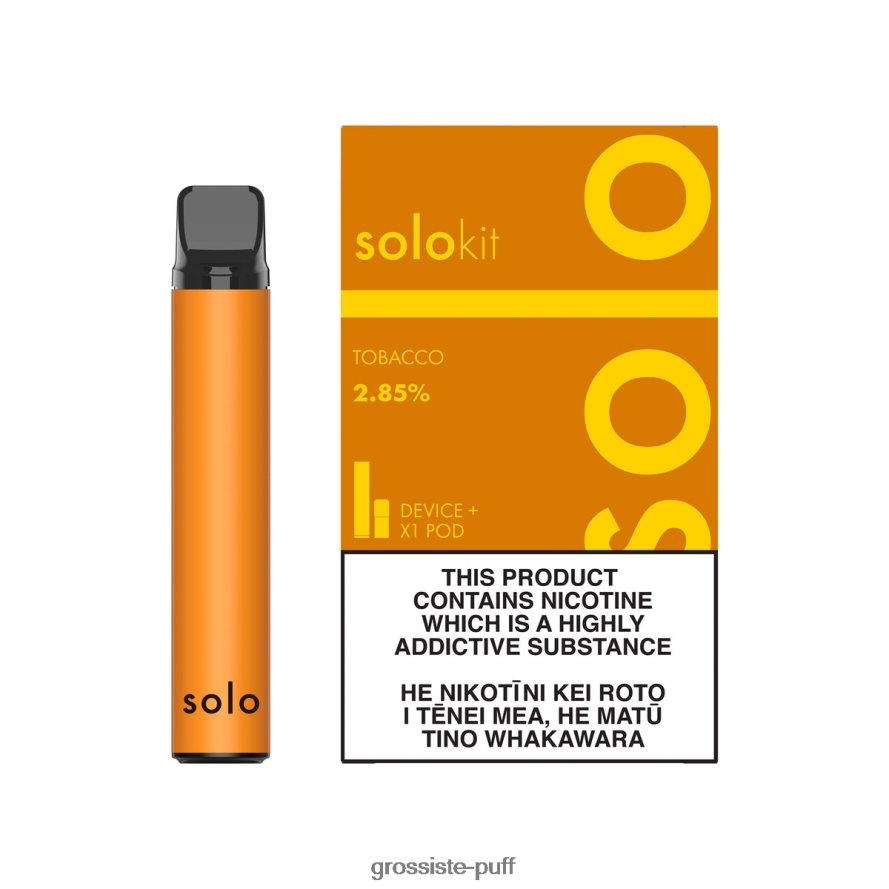 Solo Pod Kit Tobacco V40FZJ48 Solo Pod Kit Tobacco V40FZJ48